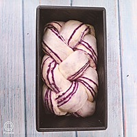 紫薯大理石纹土司的做法图解21