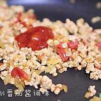 宝宝辅食食谱  番茄肉酱剪刀面的做法图解11