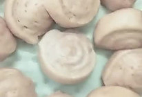 松软拉丝～奶香紫薯馒头的做法