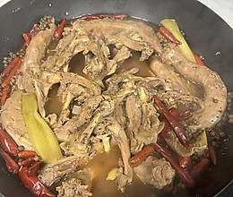 卤鸭脖，鸭锁骨的做法