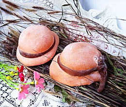 粉嫩帽子面包的做法