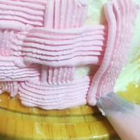 爱心果篮生日蛋糕的做法图解21