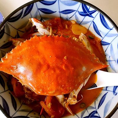 西红柿螃蟹汤