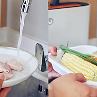 鸡翅玉米鲜汤（电饭锅版）的做法图解1