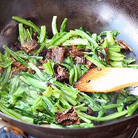 #万物生长 营养尝鲜#豆豉鲮鱼油麦菜的做法图解6