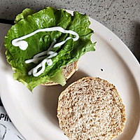 #我们约饭吧#减脂烤鸡腿全麦汉堡的做法图解6