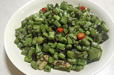 橄榄菜炒四季豆