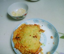 西葫芦火腿鸡蛋饼的做法