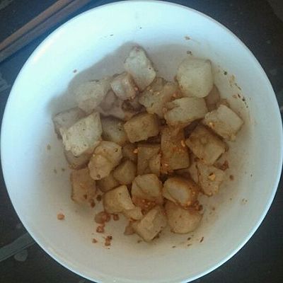 黑暗料理 玉米淀粉焖子