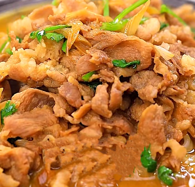 羊肉汆面的做法