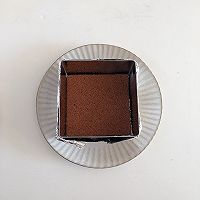 ins风~草莓巧克力奶油小方蛋糕的做法图解10