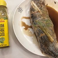 #豪吉藤椒油真香来袭#清蒸藤椒鱼的做法图解5