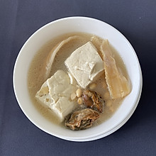 翅骨蚝豉煲老豆腐