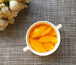 夏日冰爽——黄桃罐头（又名糖水黄桃）的做法