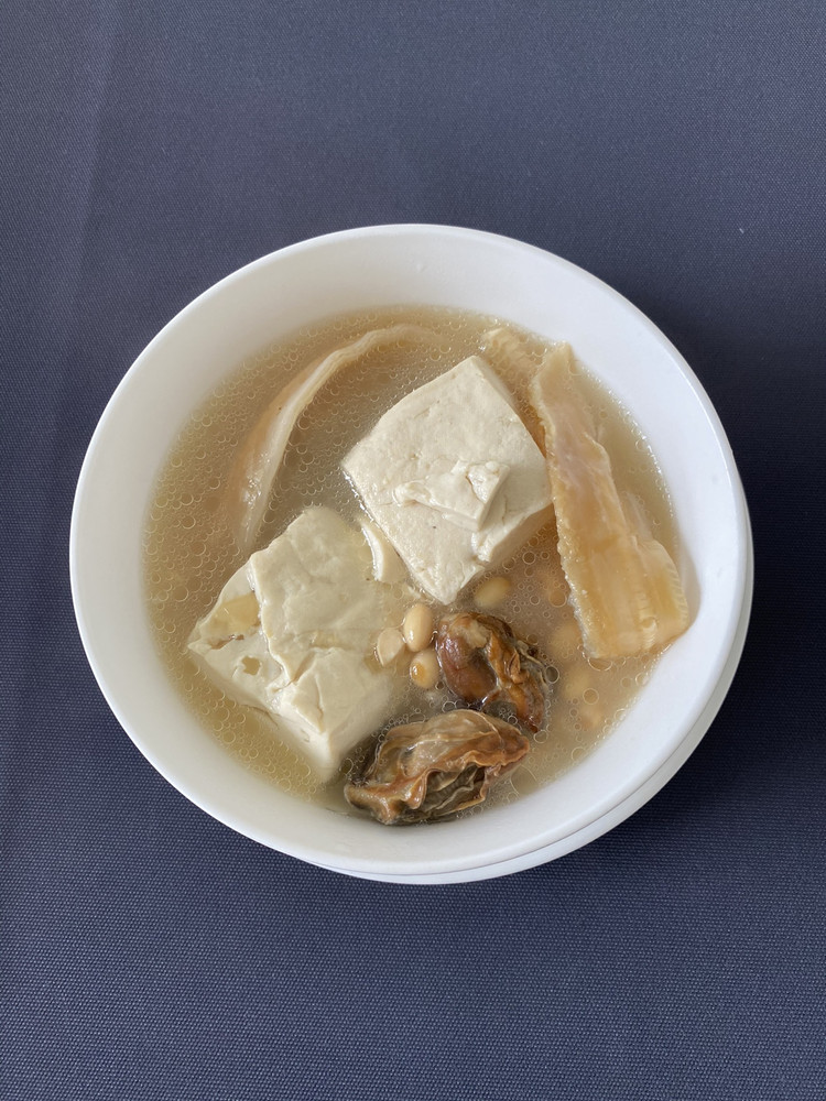 翅骨蚝豉煲老豆腐的做法