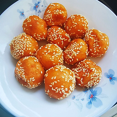 红薯芝麻球