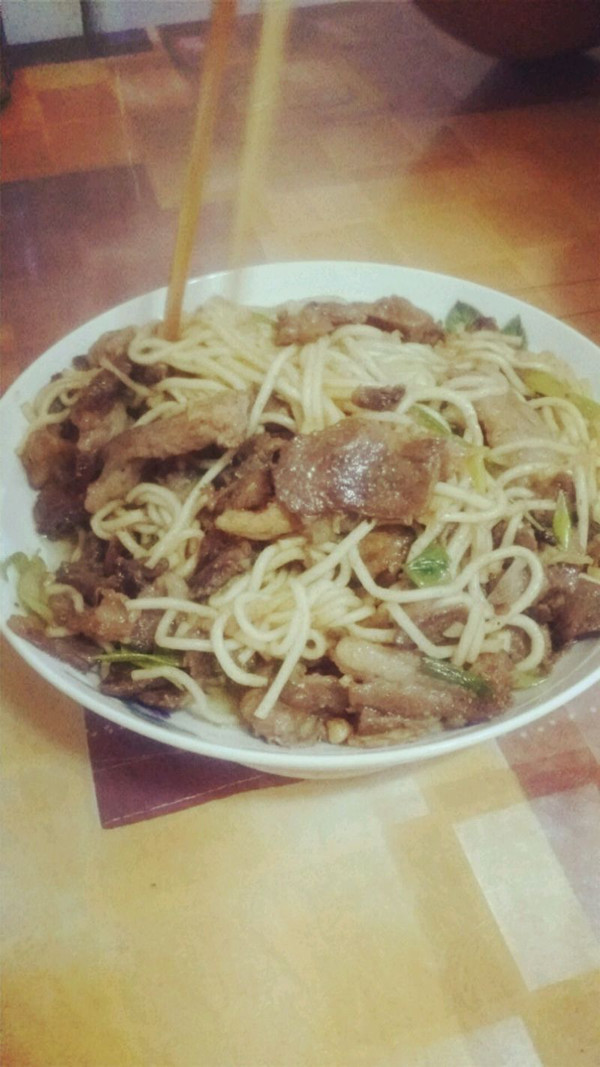 羊肉炒粉