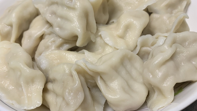 猪肉白菜水饺~百财发大财啦