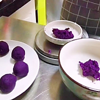 仿“无忧糕”做的紫薯山药糕#换着花样吃早餐#的做法图解8