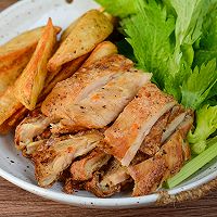 #非你莫“薯”挑战赛#酸奶油薯角黑椒鸡肉沙拉的做法图解6