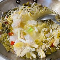 减脂版酸菜鱼的做法图解5