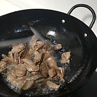 黄瓜片溜肝尖的做法图解3