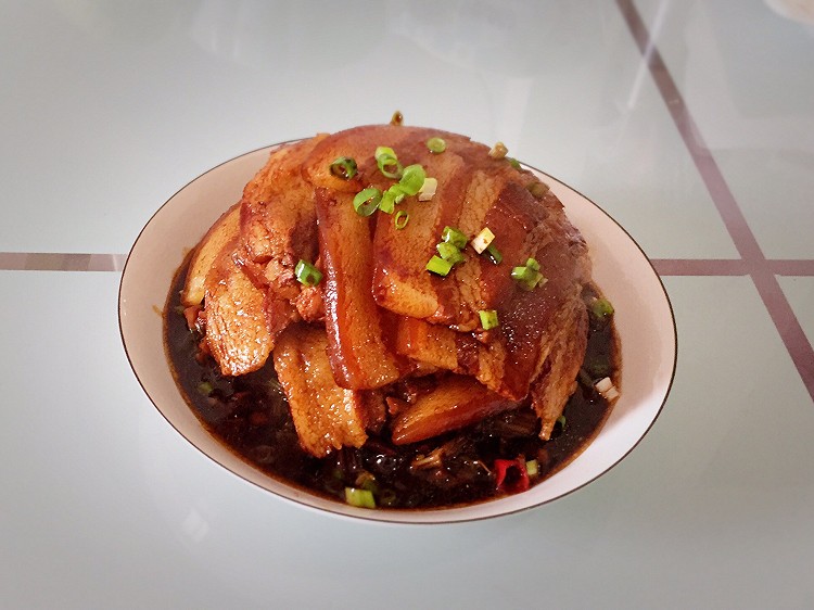 农家菜干扣肉的做法