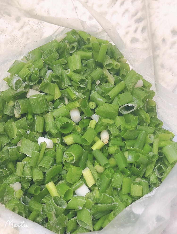 保鲜蔬菜～香葱保鲜的做法