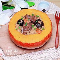 连碗都可以吃的懒人焖饭-金瓜蒸香菇排骨饭 #米饭最强CP#的做法图解19