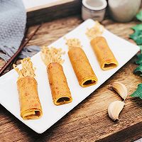 #硬核菜谱制作人#烤豆皮金针菇卷的做法图解14