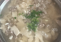 内酯豆腐肉沫汤的做法