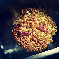 方便面煎蛋饼的做法图解4