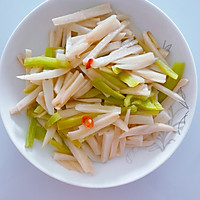 醋溜莲藕条的做法图解9