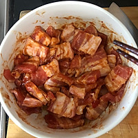 五花肉炒苦瓜的做法图解3