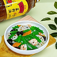 #菜油就选外婆乡，新鲜开榨抢先尝#荷塘月色的做法图解12