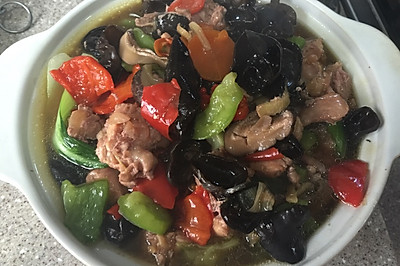 黄焖鸡米饭