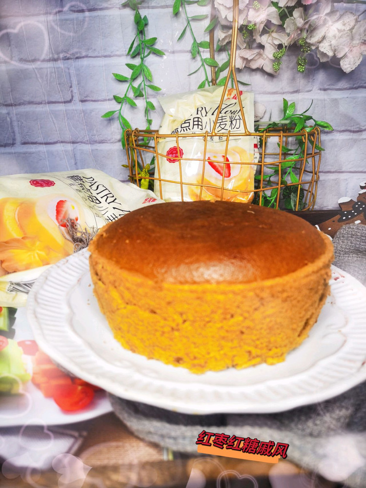 红枣红糖戚风的做法