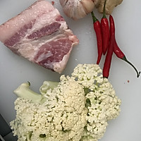 干煸花菜的做法图解1