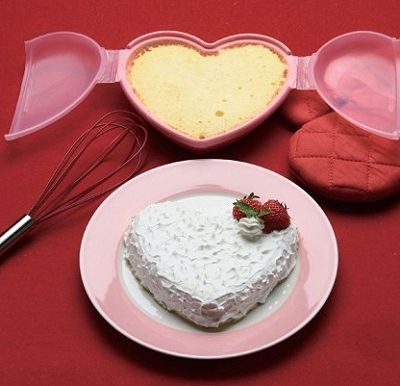 心型可爱饭盒菜谱(5)---心型蛋糕DIY