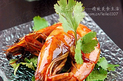 泰式橄榄油甜辣吮指虾