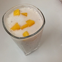 椰汁酸奶芒果西米露的做法图解3
