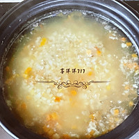 #秋日品蟹 邂逅好味道#鳕鱼大闸蟹菌菇粥的做法图解5