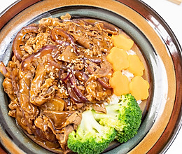 #巨下饭的家常菜#日式肥牛饭 花一半的钱 吃加倍的量的做法