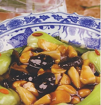 青椒木耳炒荸荠