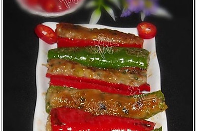 尖椒酿肉