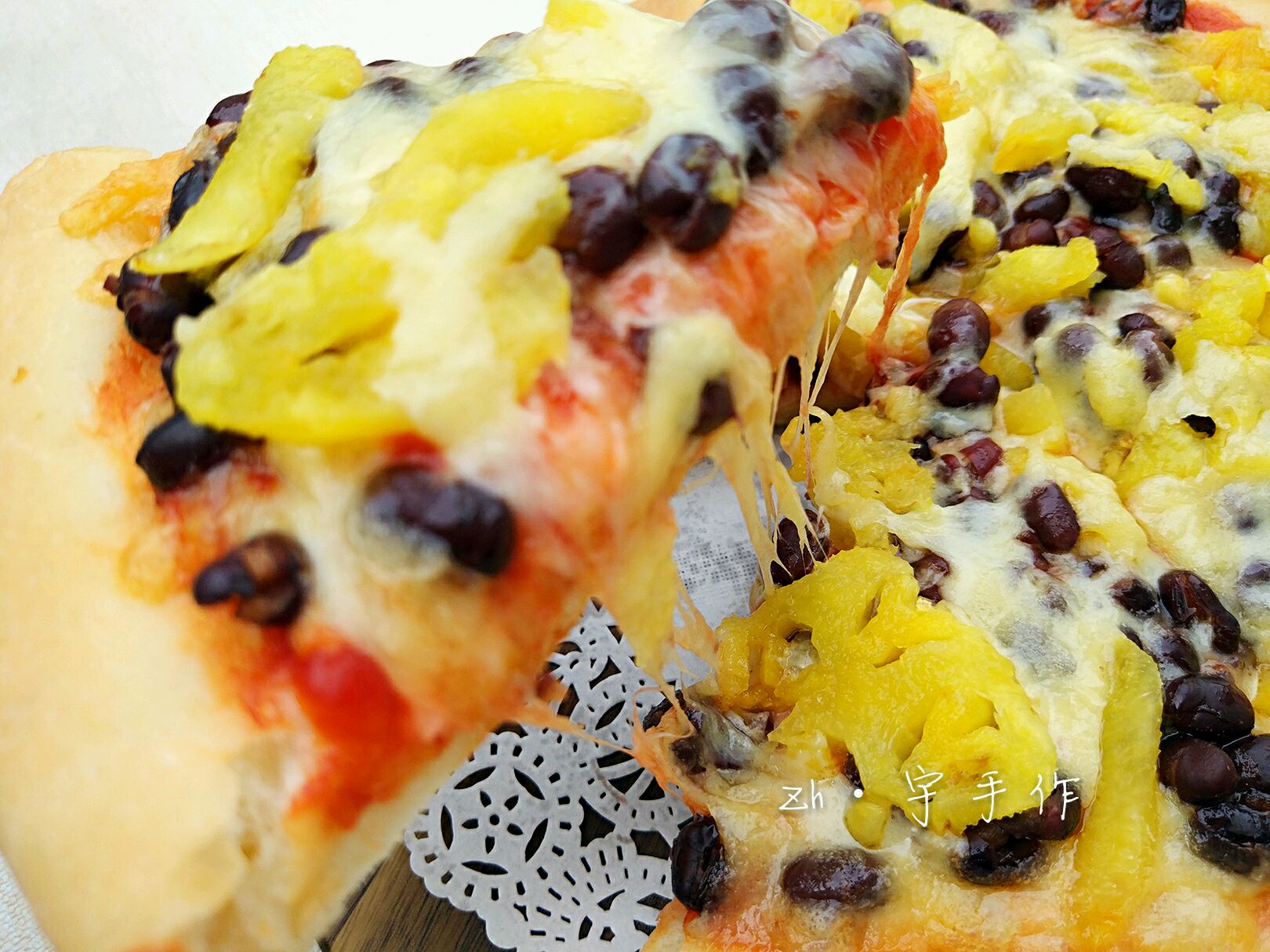 黄桃菠萝水果披萨怎么做_黄桃菠萝水果披萨的做法_豆果美食