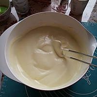 无油酸奶蛋糕  8寸（2个椭圆模 内附6寸配方）的做法图解6
