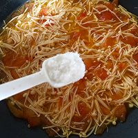 茄汁金针菇汤的做法图解10