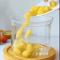 人参果桂花银耳羹的做法图解1