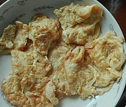 虾米煎蛋的做法